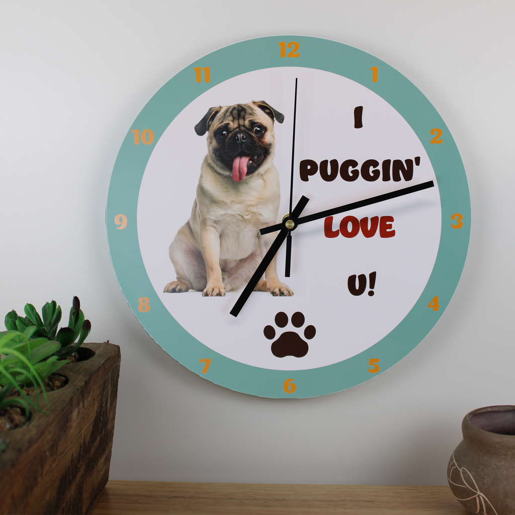 Pug Clock