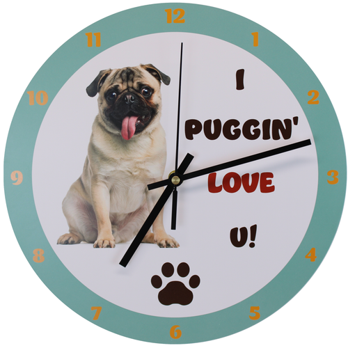 Pug Clock